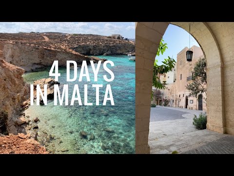 4 Nights in MALTA - Valetta, Blue Lagoon, Crystal Lagoon, Saints Jullians, Mellieha, Sliema