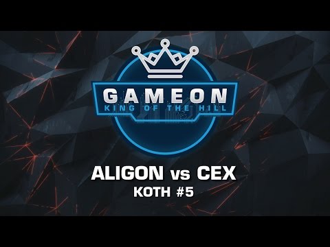 CSGO | AliGon vs. CeX - Game 1 (Cache) | King of the Hill #5