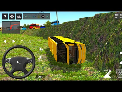 euro coach bus simulator 🥺🚌|| new coach bus simulator part-16 Android gameplay