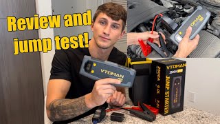 VTOMAN portable jump starter!