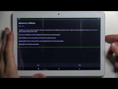 How to Use Talkback Mode in TOSCIDO M863 – Activate Talkback Feature