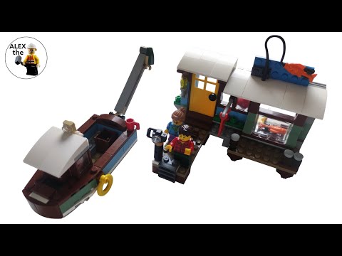 LEGO CREATOR 31093 speed build and play - Fishing Village