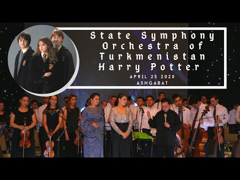 Harry Potter soundtrack by the State Symphony Orchestra of Turkmenistan 🎵