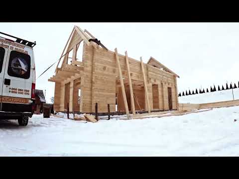 dom z bala 10x14,  bal z przeznaczeniem na domki rekreacyjne.