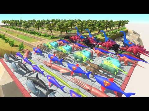 ALL COLORED VS ALL UNITS CHAMPIONSHIP | Animal Revolt Battle Simulator