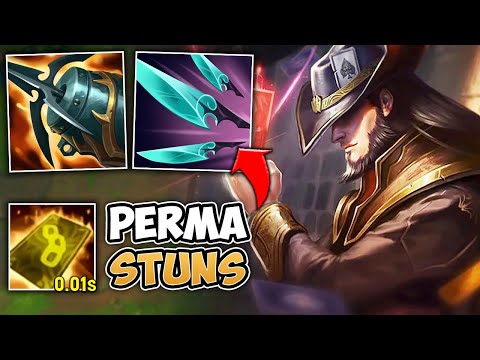 I built Quickblades on Twisted Fate and became a literal Stun Bot (Spam Gold Card)