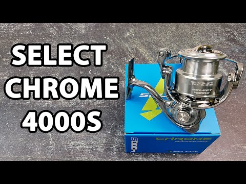  Котушка Select Chrome 4000S (підшип. 6+1), низькопрофільна шпуля