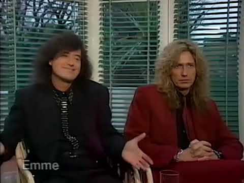 Jimmy Page & David Coverdale - Interview, Finland TV 1993