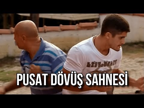 Pusat (Haluk Piyes) ve Kangal Selahattin Dövüş Sahnesi (Pusat 2. Bölüm)