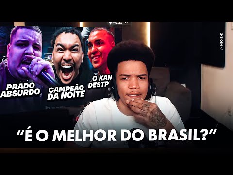 NEO REAGINDO AO EVENTO BRABO DA BATALHA DO MUSEU 🔥🔥