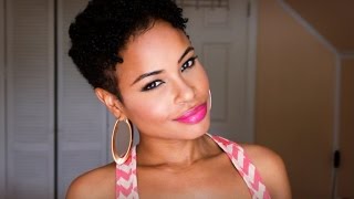 How-to: Style Natural Hair under 4 minutes!