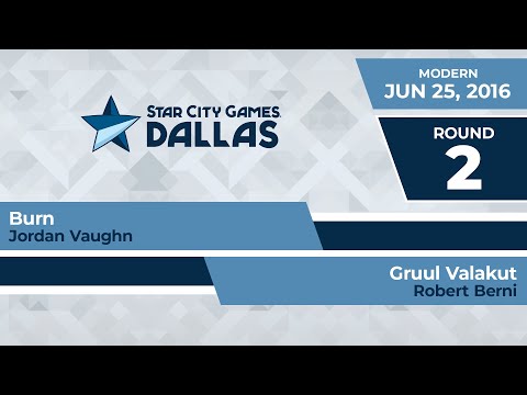 SCGDFW: Round 2 - Jordan Vaughn vs Robert Berni | Modern