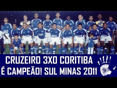 CRUZEIRO 3X0 CORITIBA - CAMPEÃO DA SUL MINAS (21/03/2001)