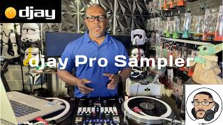 Using the djay Pro Sampler on a Macbook Pro
