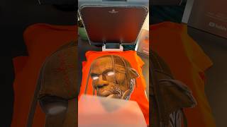 Printing the littest Travis Scott tee 🔥
