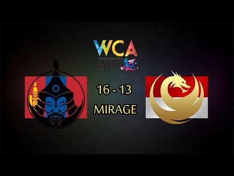 RECCA HIGHLIGHTS vs MONGOLZ WCA 2017 APAC QUALIFIERS