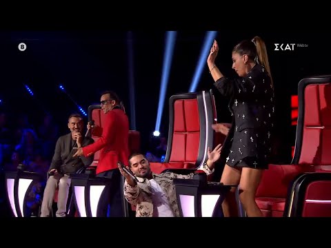 Οι coaches κάνουν ένα μοναδικό αφιέρωμα σε λαϊκά τραγούδια - Η αντίδραση του Γ. Καπουτζίδη