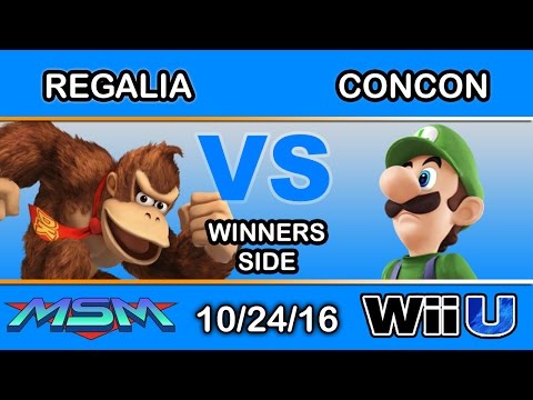 MSM 71 - Regalia (Donkey Kong) Vs. Mr. ConCon (Luigi) Winners Side - Smash Wii U