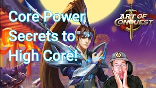 Answer to Frequently Asked Question: How to Increase Core Power to Insane Amounts! Art of Conquest