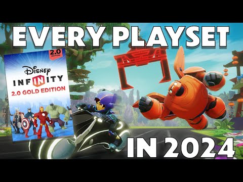 Every Disney Infinity 2.0 Playset in 2024...