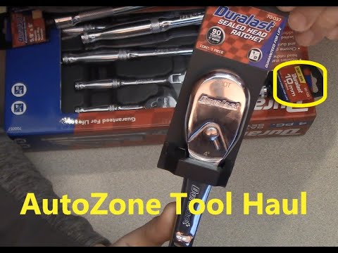 AutoZone Tool Haul Ratchets and Sockets Part 2