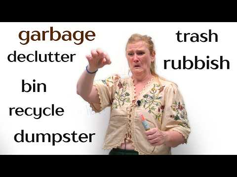 Garbage, Trash, or Rubbish? | TRASHY ENGLISH VOCABULARY