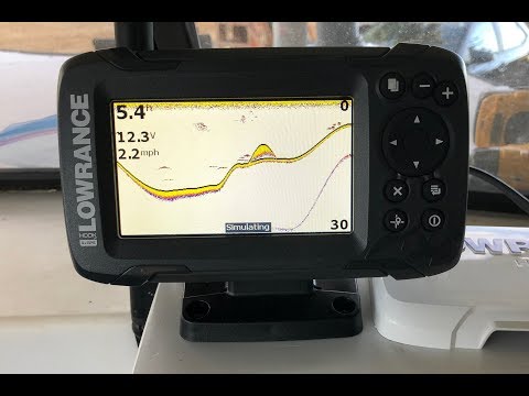 Lowrance HOOK² 4x Fishfinder Unboxing, Install and Use