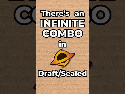 There's a "no Rare/Mythic" infinite combo in Edge of Eternities limited...