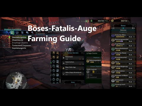 MHW Fatalis Böses Auge Easy Farm+Set