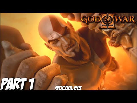 GOD OF WAR 2 GAMEPLAY WALKTHROUGH PART 1 INTRO & COLOSSUS OF RHODES BOSS FIGHT - PS3 LET'S PLAY