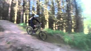 BIKINI BABE RIDES MTB, YOU WON'T BELIEVE WHAT HAPPENS NEXT