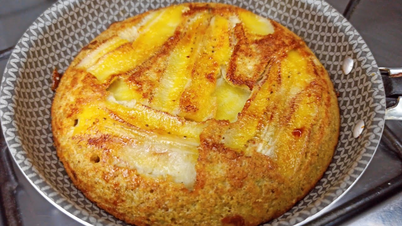 MISTURE AVEIA COM 1 OVO E 1 BANANA E NÃO VAI MAIS QUERER PÃO NO CAFÉ DA MANHÃ,RECEITA DELICIOSA