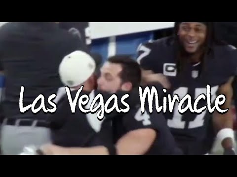 Las Vegas Miracle - Raiders Sideline Reaction Final play vs Patriots 2022