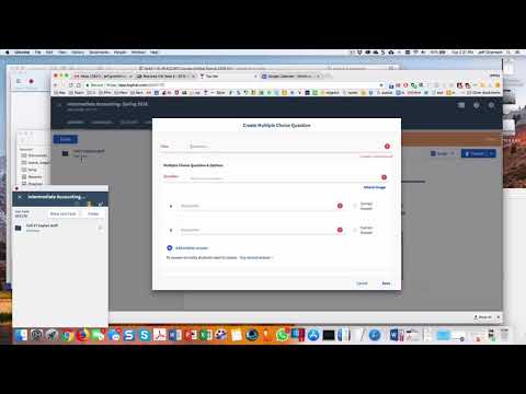 How to post a question on TopHat when using PowerPoint or Explain Everything