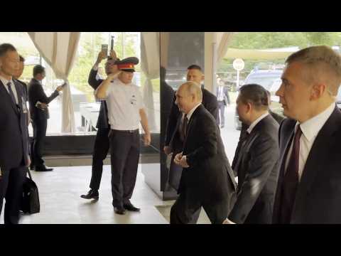 Russian president arrives at venue to meet Xi Jinping
