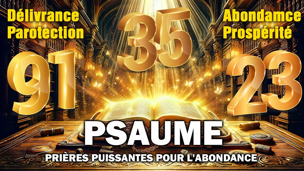 PSAUME 91- 35- 23 | Trois Prières Puissantes Pour Obtenir Abondance, Protection et Miracle Divin