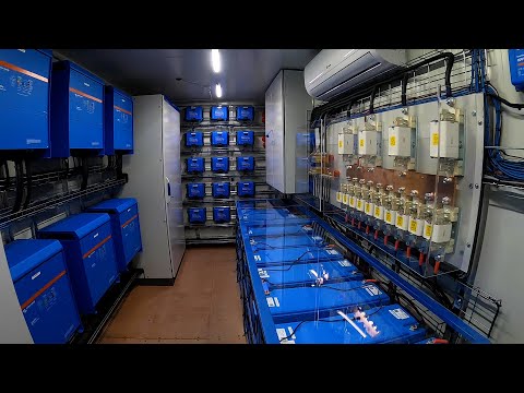 Install Timelapse - Shipping container full of Victron equipment to power a factory