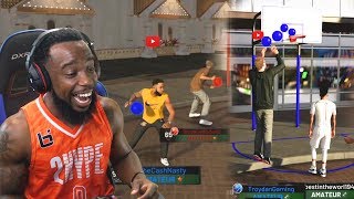 DODGEBALL & Mini-Hoop Basketball with TroyDan! NBA 2K19 MyPark