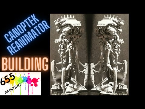 How to build necron canoptek reanimator