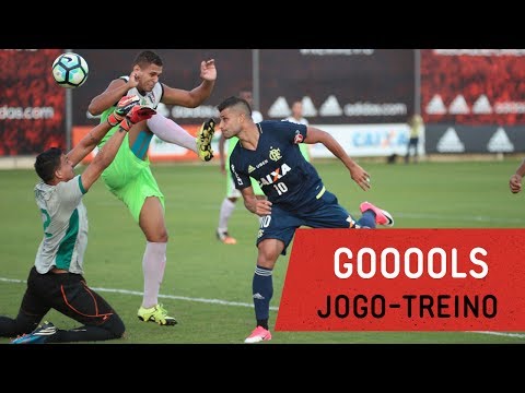 Flamengo 5 x 1 Barra da Tijuca | Gols Jogo Treino
