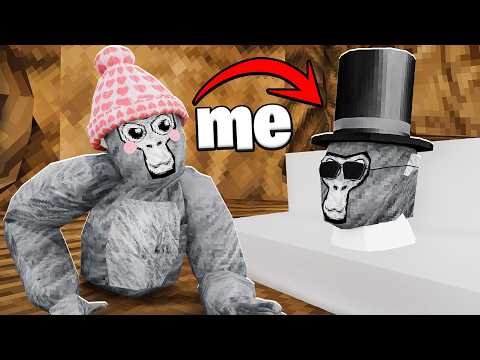I Secretly Hid in FAMOUS Gorilla Tag Videos…