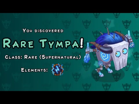 Rare Tympa on Wublin island - My Singing Monsters