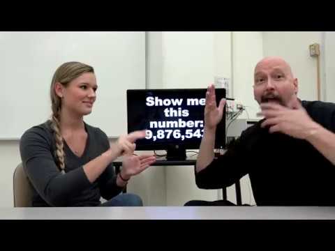 Numbers in ASL Advanced 01 American Sign Language
