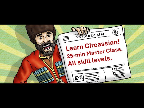 Learn Circassian – Guided Immersion Lesson 01 (25-Min Beginner Class)