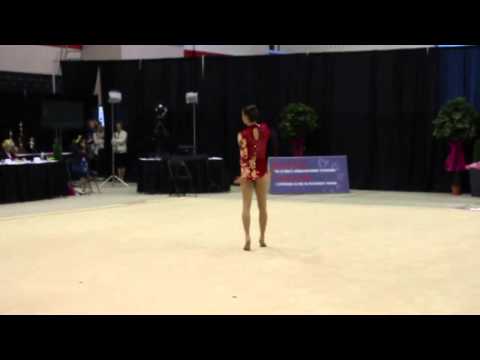 Maria Kitkarska - Day 1 Rhythmic Qualification - 2013 Canadian Gymnastics Championships