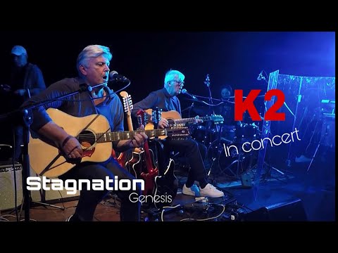 K2, Stagnation , tributo to Genesis , teatro Ruggero Ruggeri , Guastalla ( Re ) , 4 novembre 2022