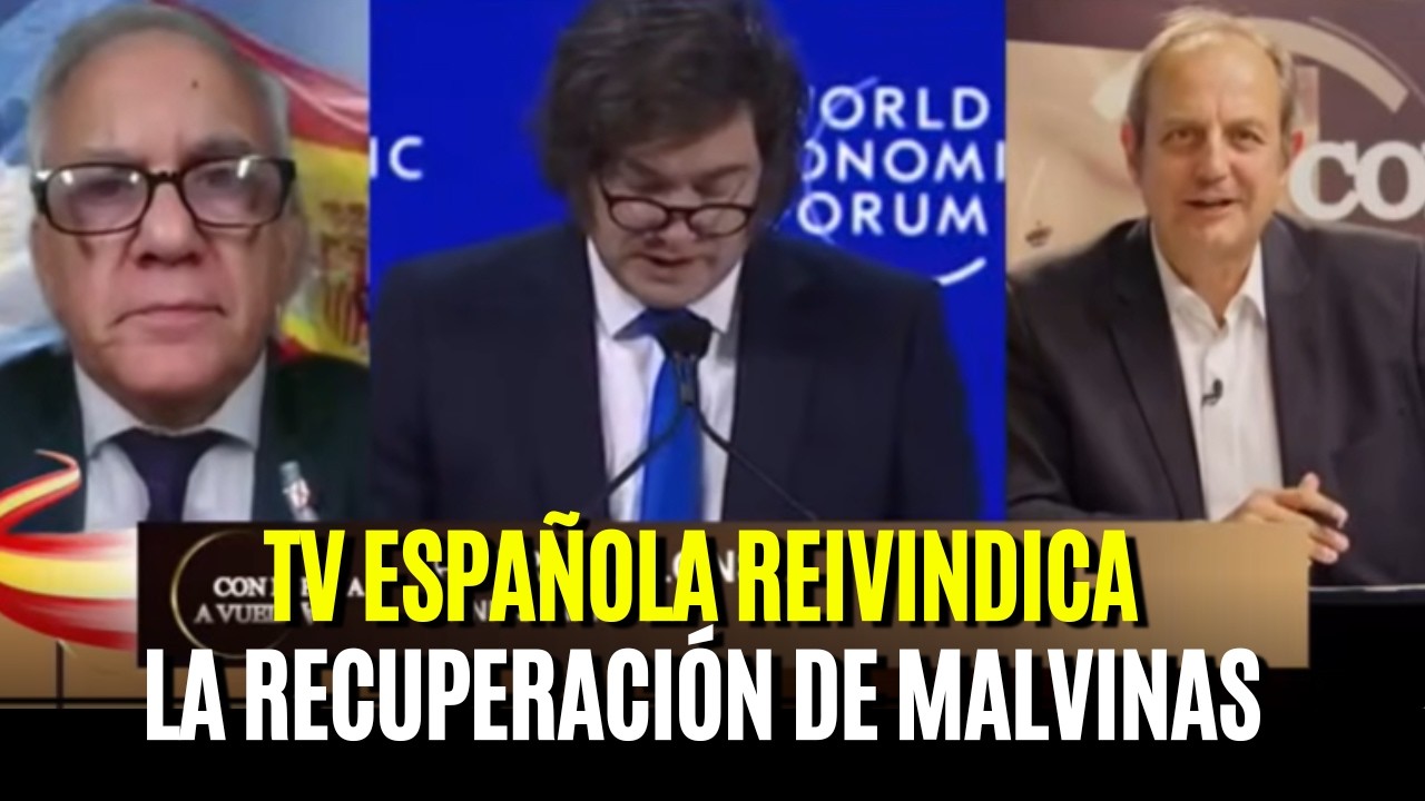 'Somos una misma comunidad'"  - Patricio Lons en TV  española - MALVINAS