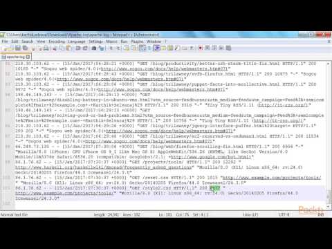 Getting Started with Elastic Stack Configuring Logstash Input | packtpub com