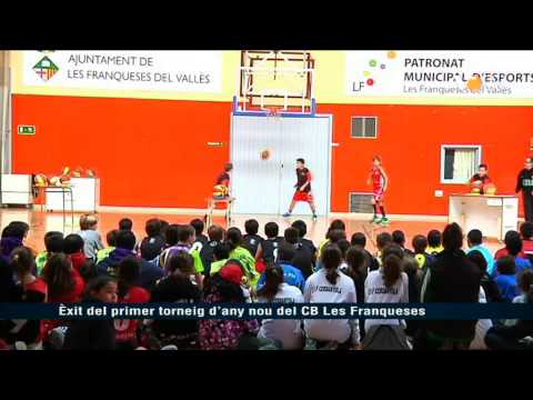 VOTV - Èxit del primer torneig d'any noy del CB Les Franqueses