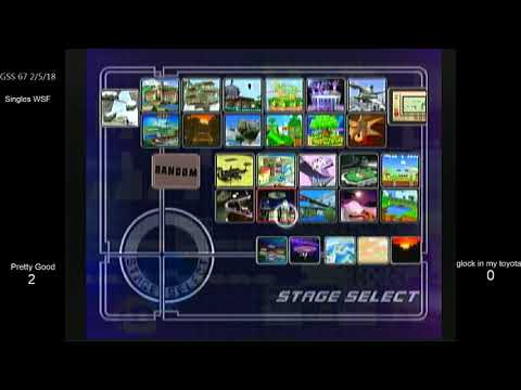 GSS 67 SSBM - Pretty Good (Ice Climbers) vs. glock in my toyota (Game & Watch, Falco) - Melee WSF